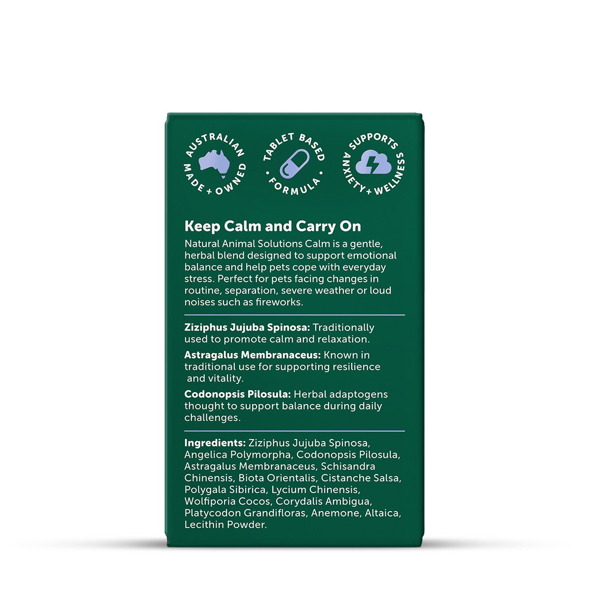 NAS Calm Dog & Cat Supplement