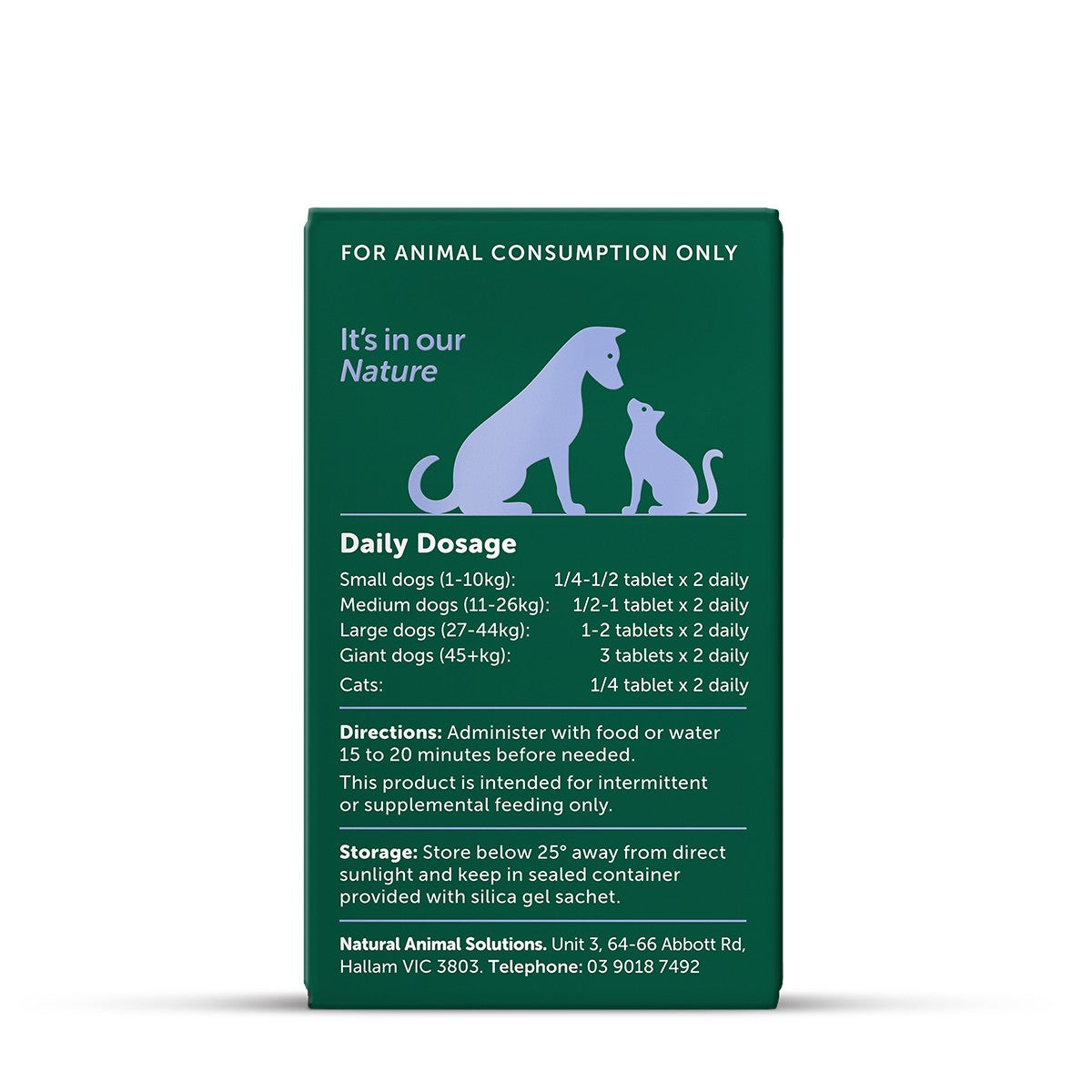 NAS Calm Dog & Cat Supplement