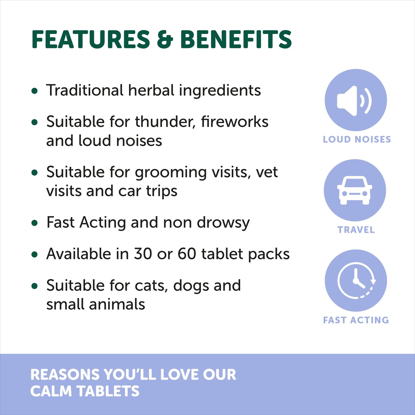 NAS Calm Dog & Cat Supplement