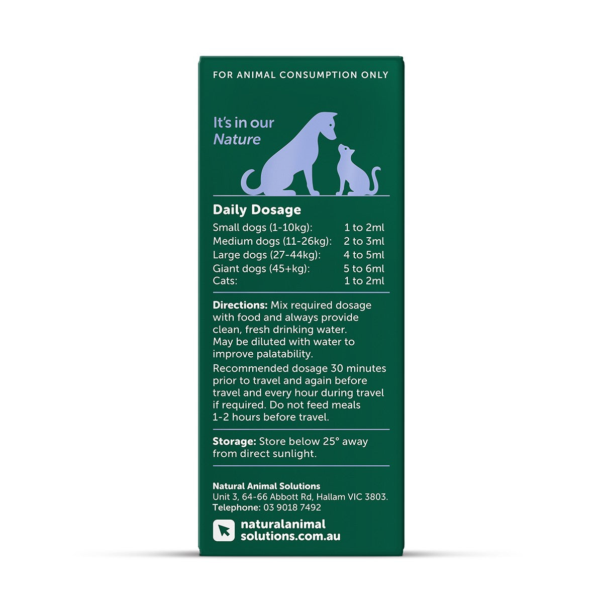 NAS Dog & Cat TravelEze