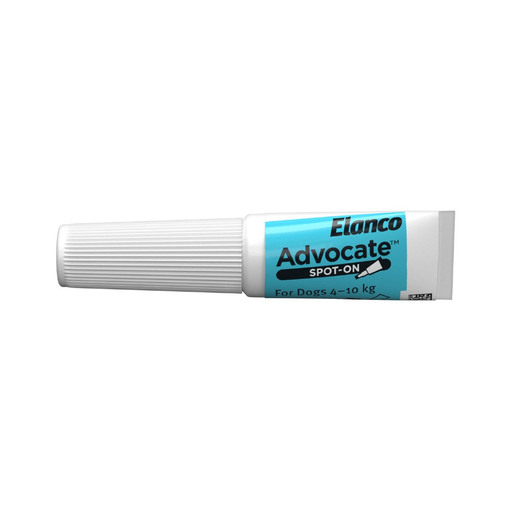 Advocate Medium Breed 4-10kg Flea & Worming Spot-On Dog Treatment