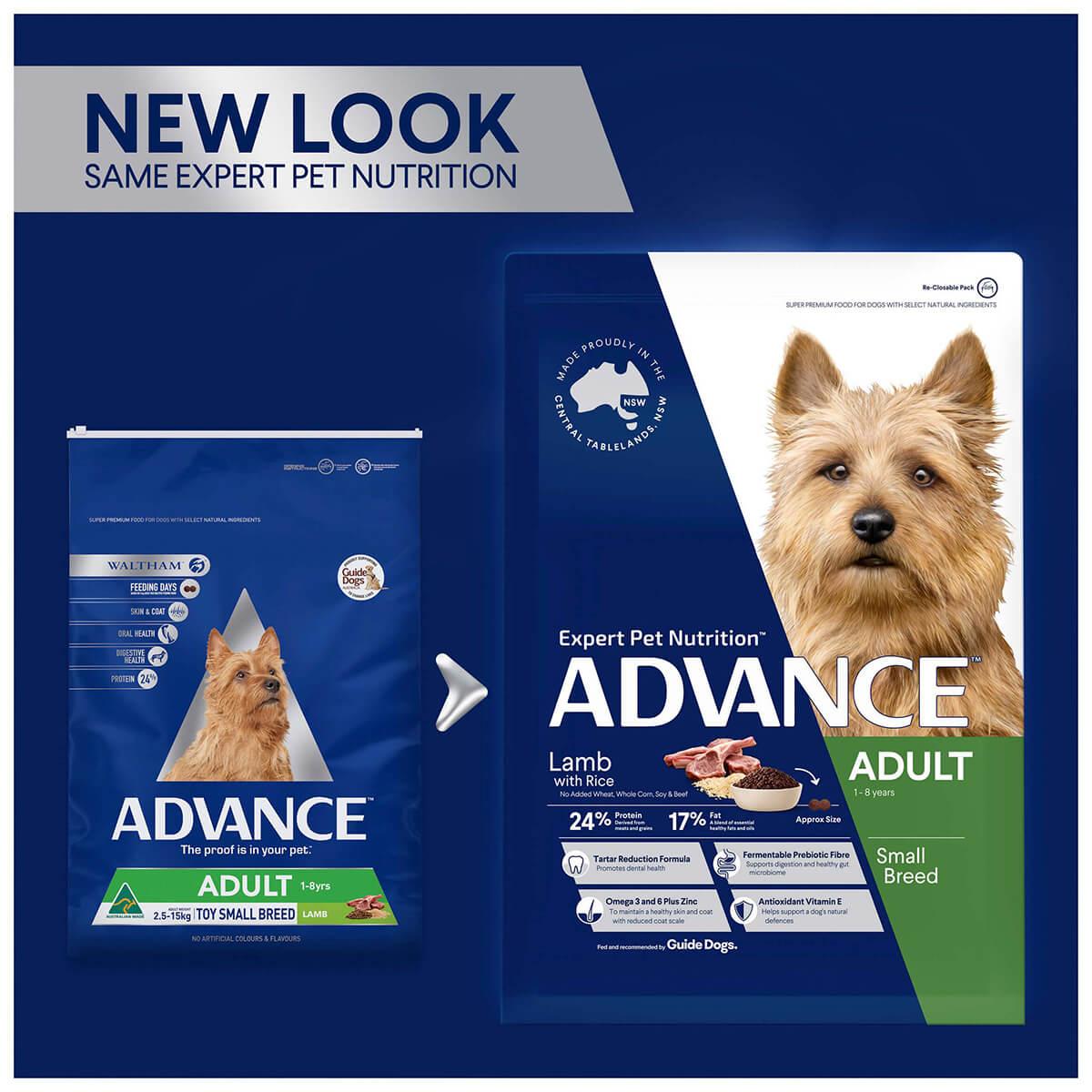 Advance Small Breed Adult Lamb & Rice Dry Dog Food