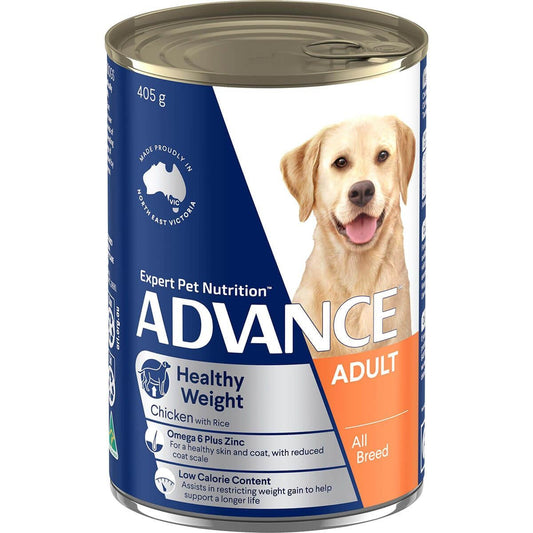 Advance Adult Healthy Weight Chicken & Rice Wet Dog Food