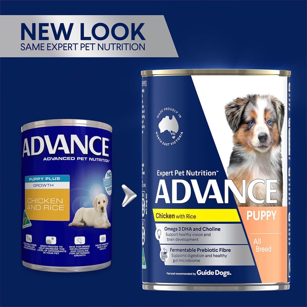 Advance  Puppy  Chicken and Rice  Canned Puppy Food