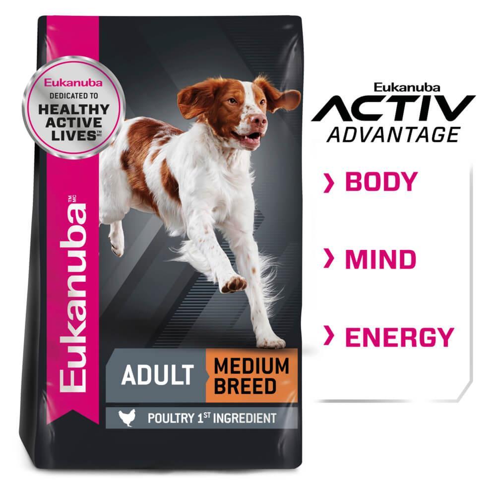 Eukanuba Medium Breed Adult Chicken Dry Dog Food