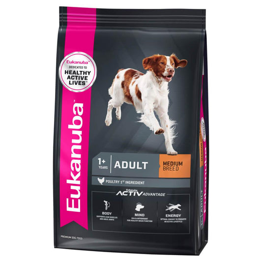Eukanuba Medium Breed Adult Chicken Dry Dog Food