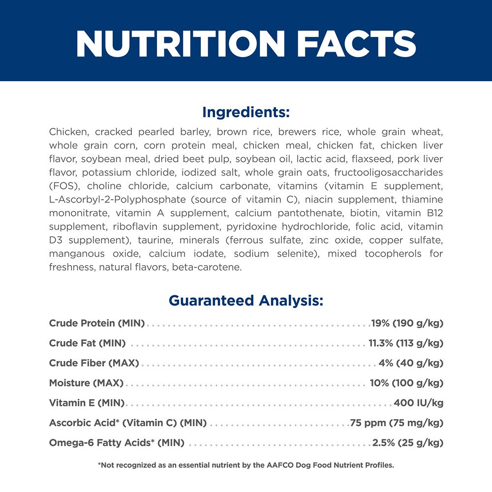 Hill's Science Diet Adult Chicken Dry Dog Food