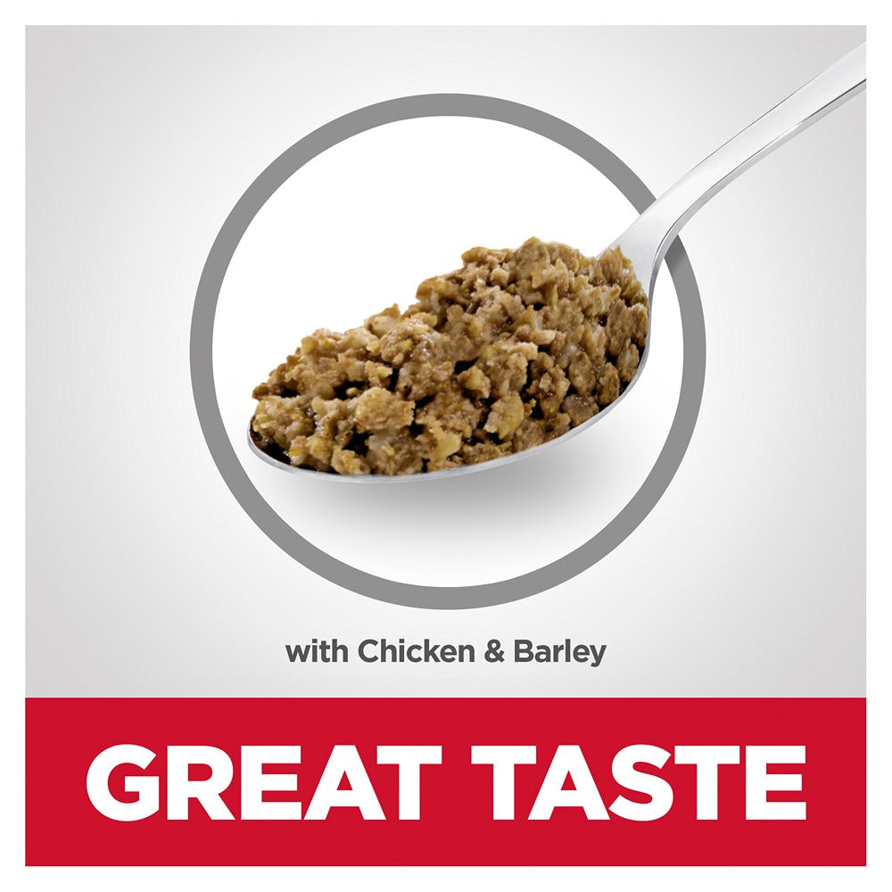 Hill's Science Diet Mature Adult 7+ with Chicken & Barley Canned Dog Food 370g