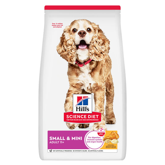 Hill's Science Diet Small & Mini Senior Adult 11+ Dry Dog Food