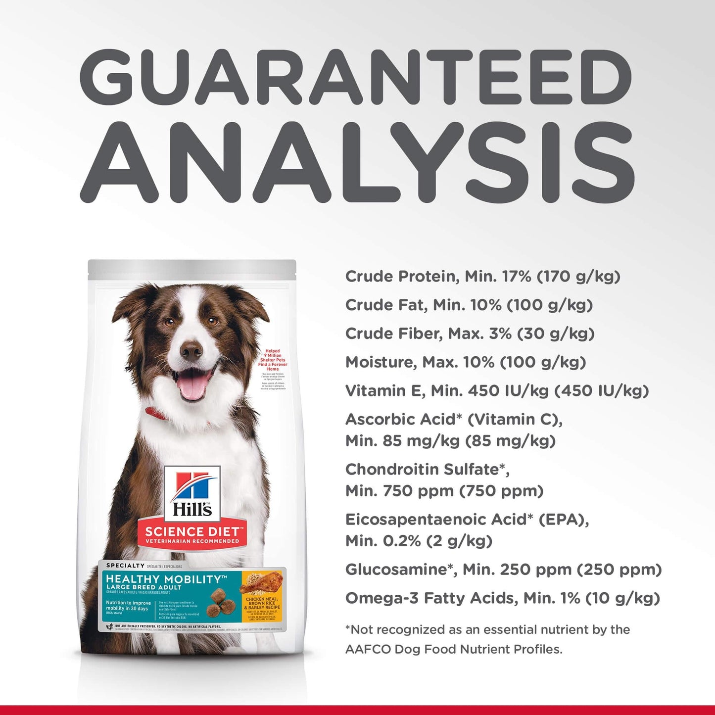Hill's Science Diet Large Breed Healthy Mobility Adult Chicken Dry Dog Food