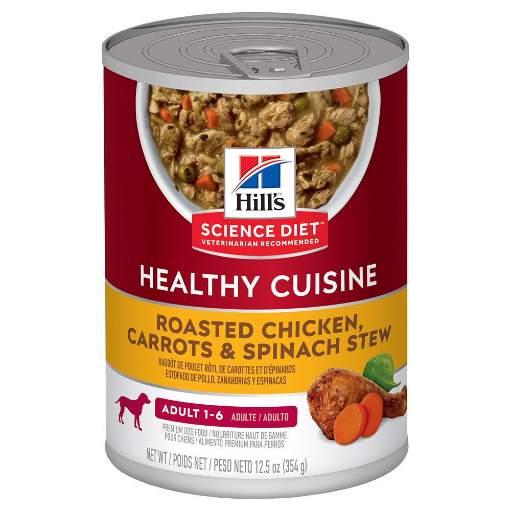 Hills Science Diet Adult Healthy Cuisine Chicken & Carrot Stew Canned Wet Dog Food