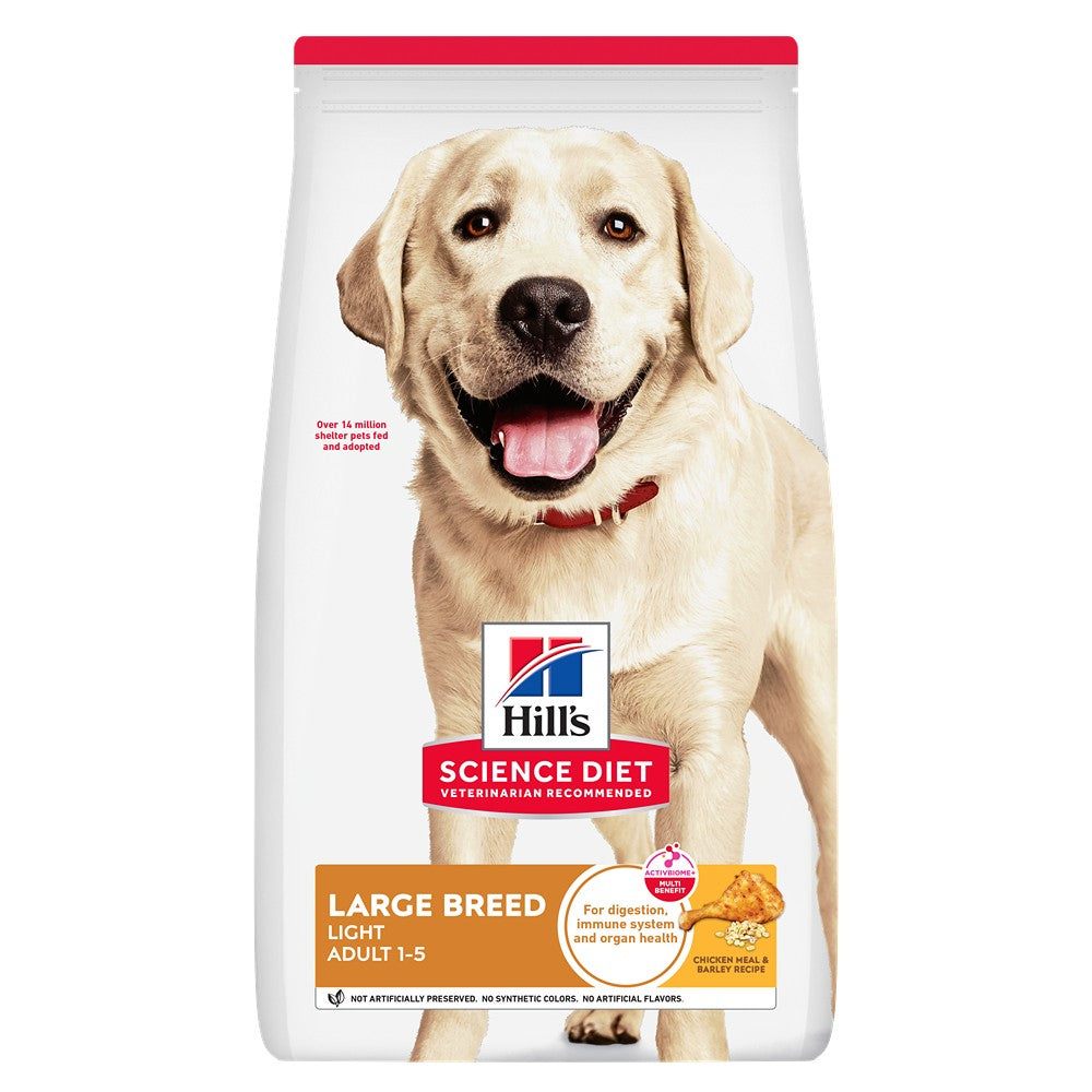 Hill's Science Diet Large Breed Light Adult Chicken Dry Dog Food
