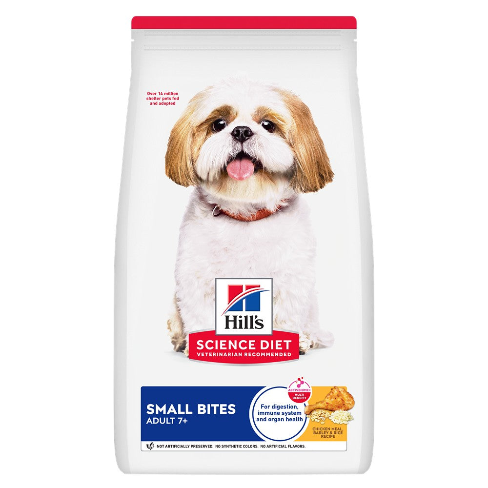 Hill's Science Diet Small Bites Senior Chicken Dry Dog Food