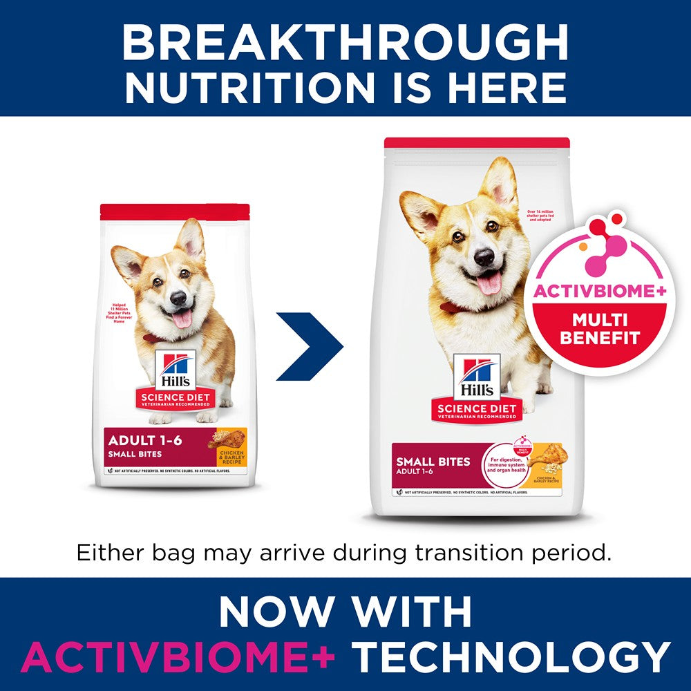 Hill's Science Diet Small Bites Adult Dry Dog Food