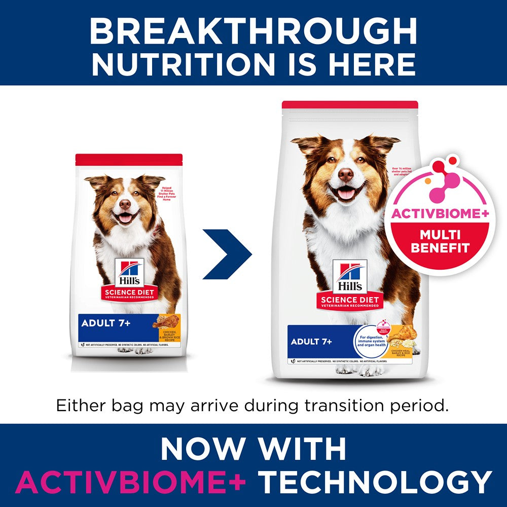 Hill's Science Diet Senior Chicken Dry Dog Food