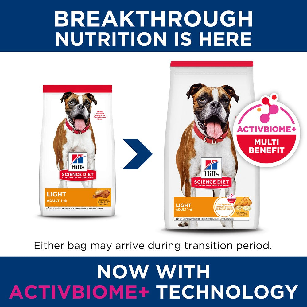 Hill's Science Diet Light Adult Chicken Dry Dog Food