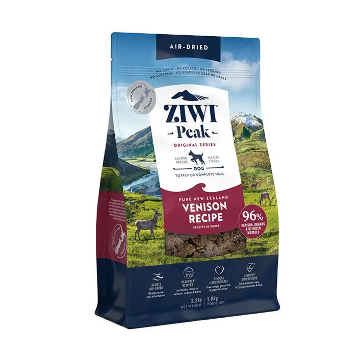 Ziwi Peak Air Dried Venison Recipe Dry Dog Food