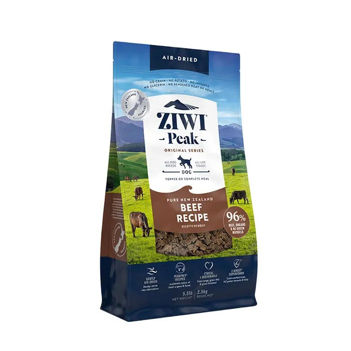 Ziwi Peak Air Dried Beef Recipe Dry Dog Food