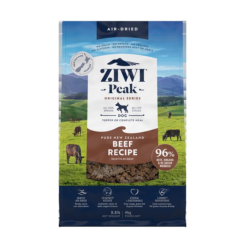 Ziwi Peak Air Dried Beef Recipe Dry Dog Food
