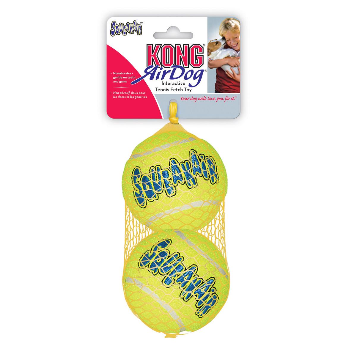 KONG AirDog Squeak Balls Dog Toy