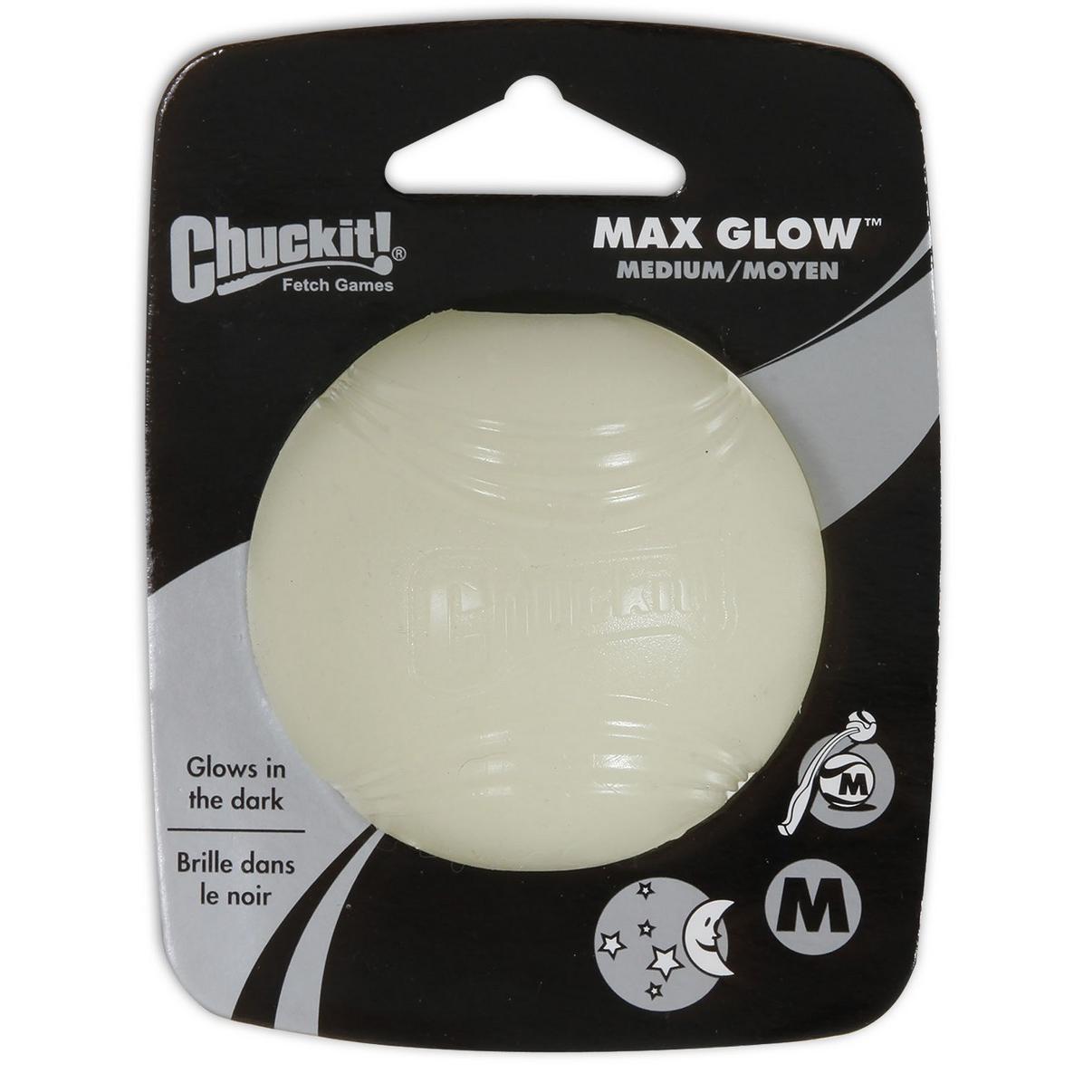 Chuckit Max Glow Ball Dog Toy