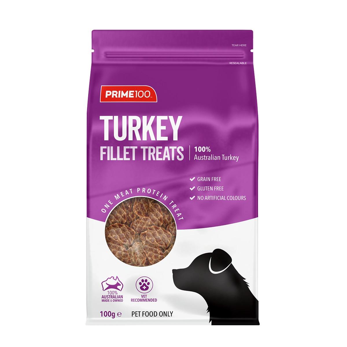 Prime100 Turkey Fillet Dog Treats