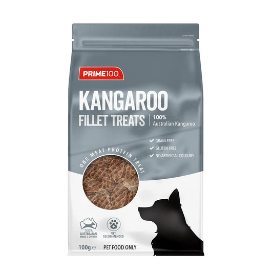 Prime100 Kangaroo Fillet Dog Treats