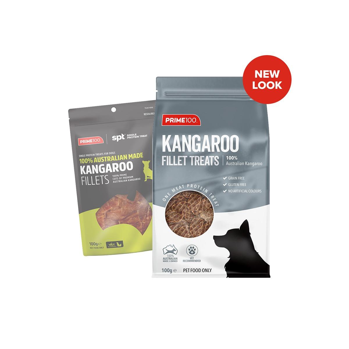 Prime100 Kangaroo Fillet Dog Treats