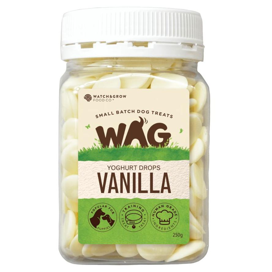 WAG Vanilla Yoghurt Drops Dog Treats