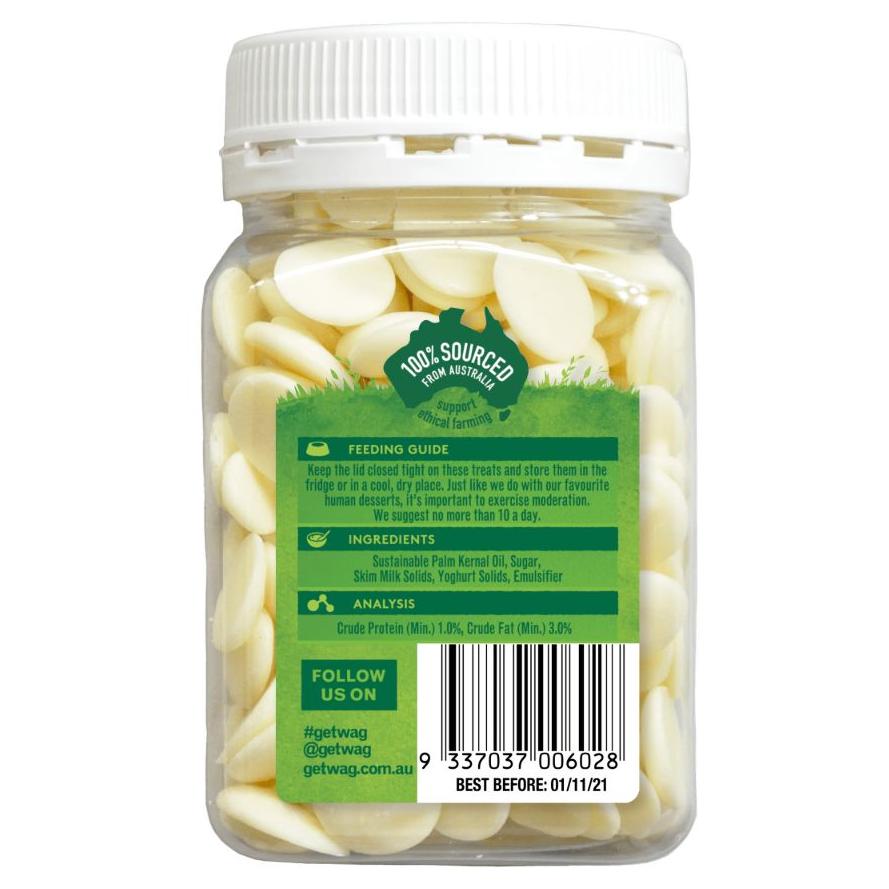 WAG Vanilla Yoghurt Drops Dog Treats