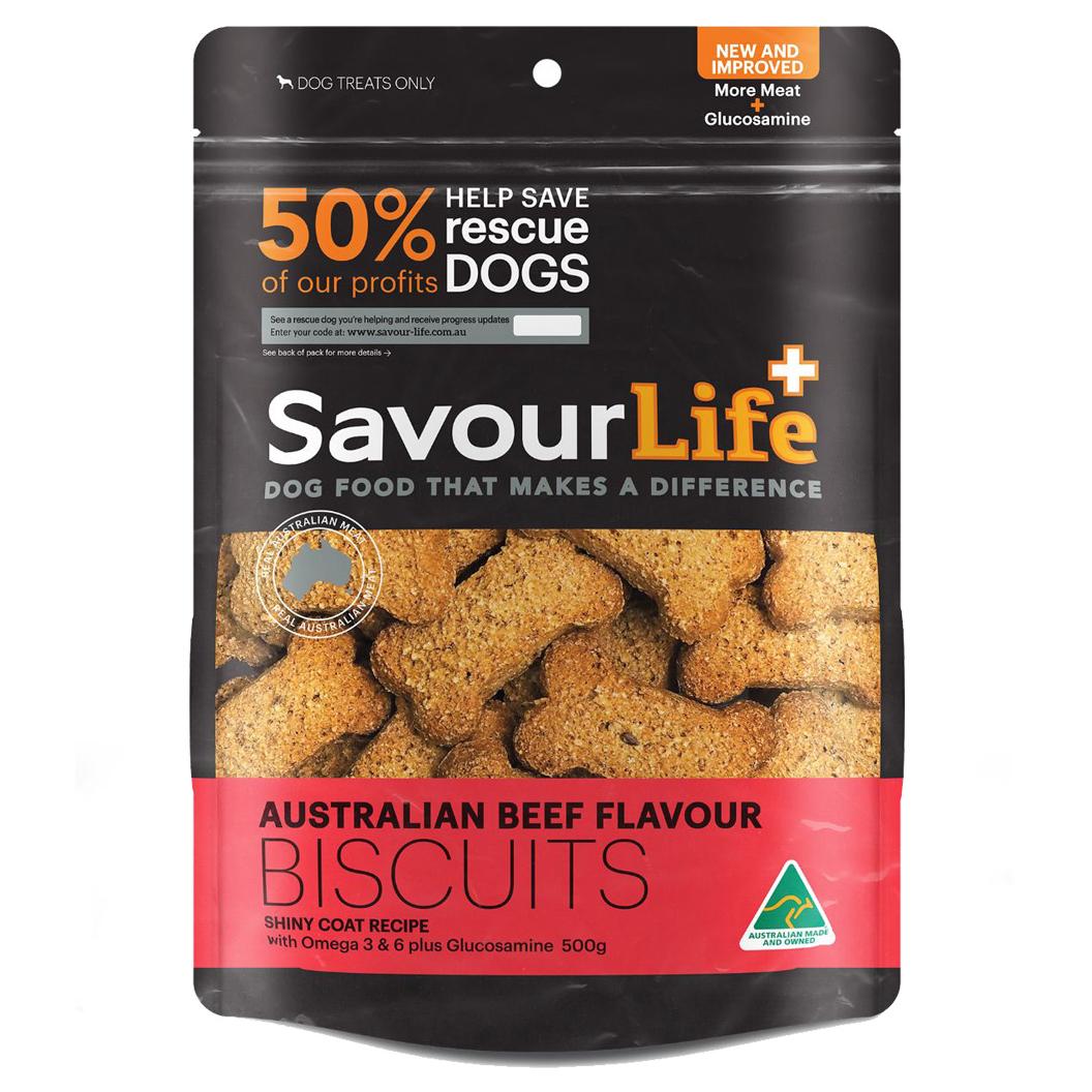 SavourLife Australian Beef Biscuit Dog Treats