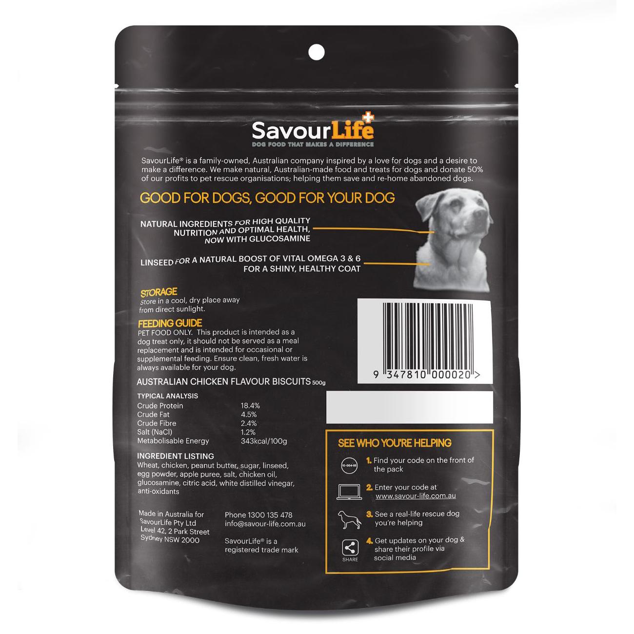 SavourLife Australian Chicken Biscuits Dog Treats