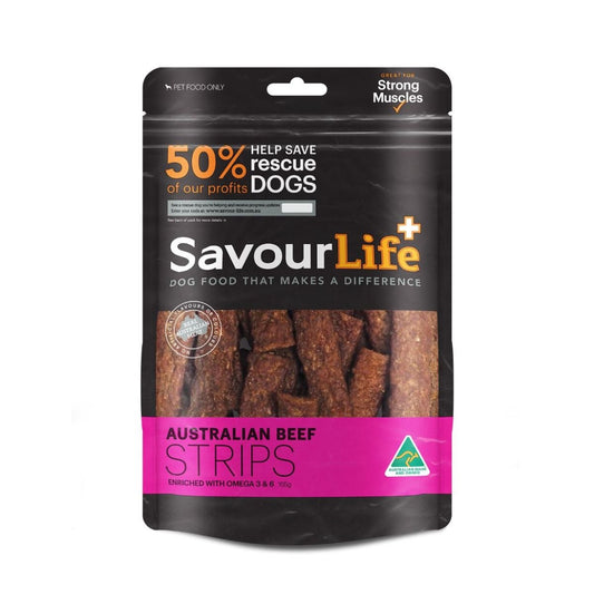 SavourLife Australian Beef Strips Dog Treats
