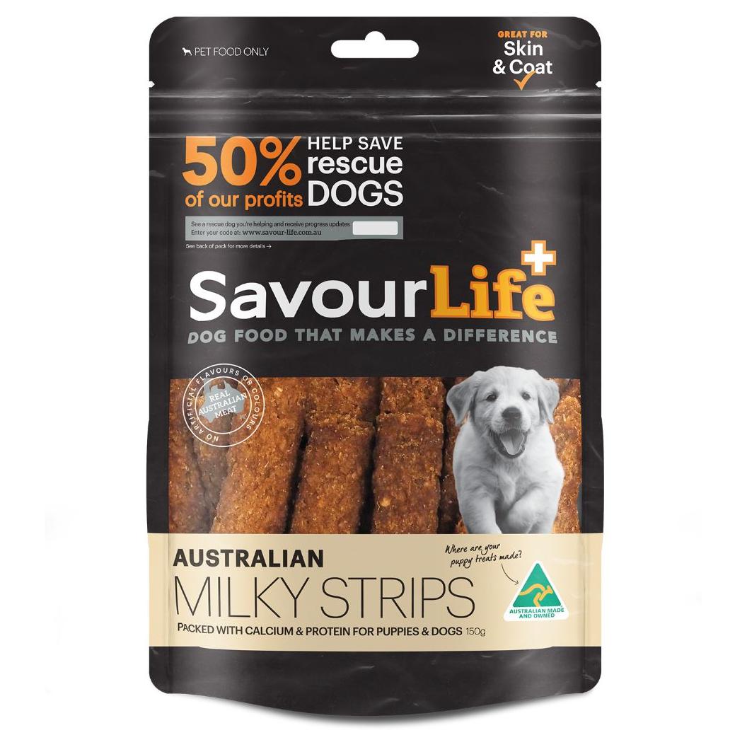 SavourLife Australian Milky Strips Dog Treats