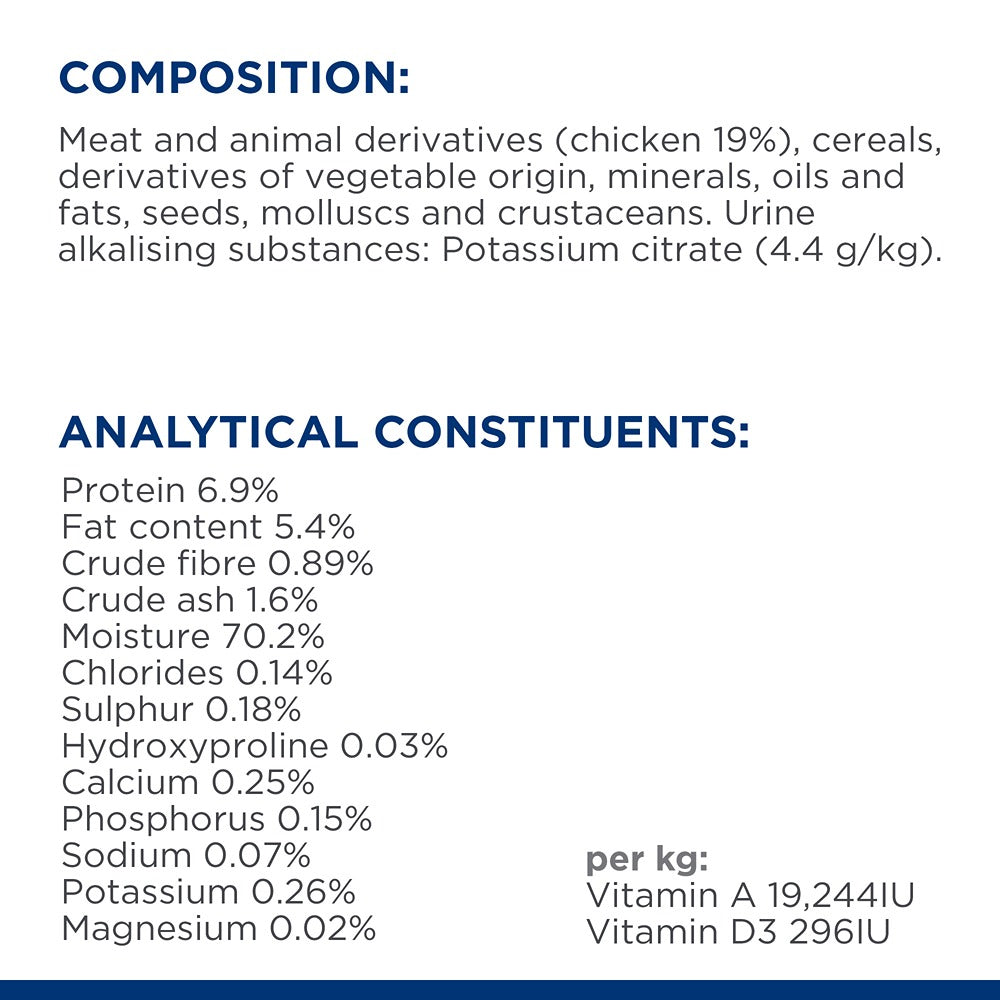 Hill's Prescription Diet C/D Urinary Care Chicken Wet Dog Food