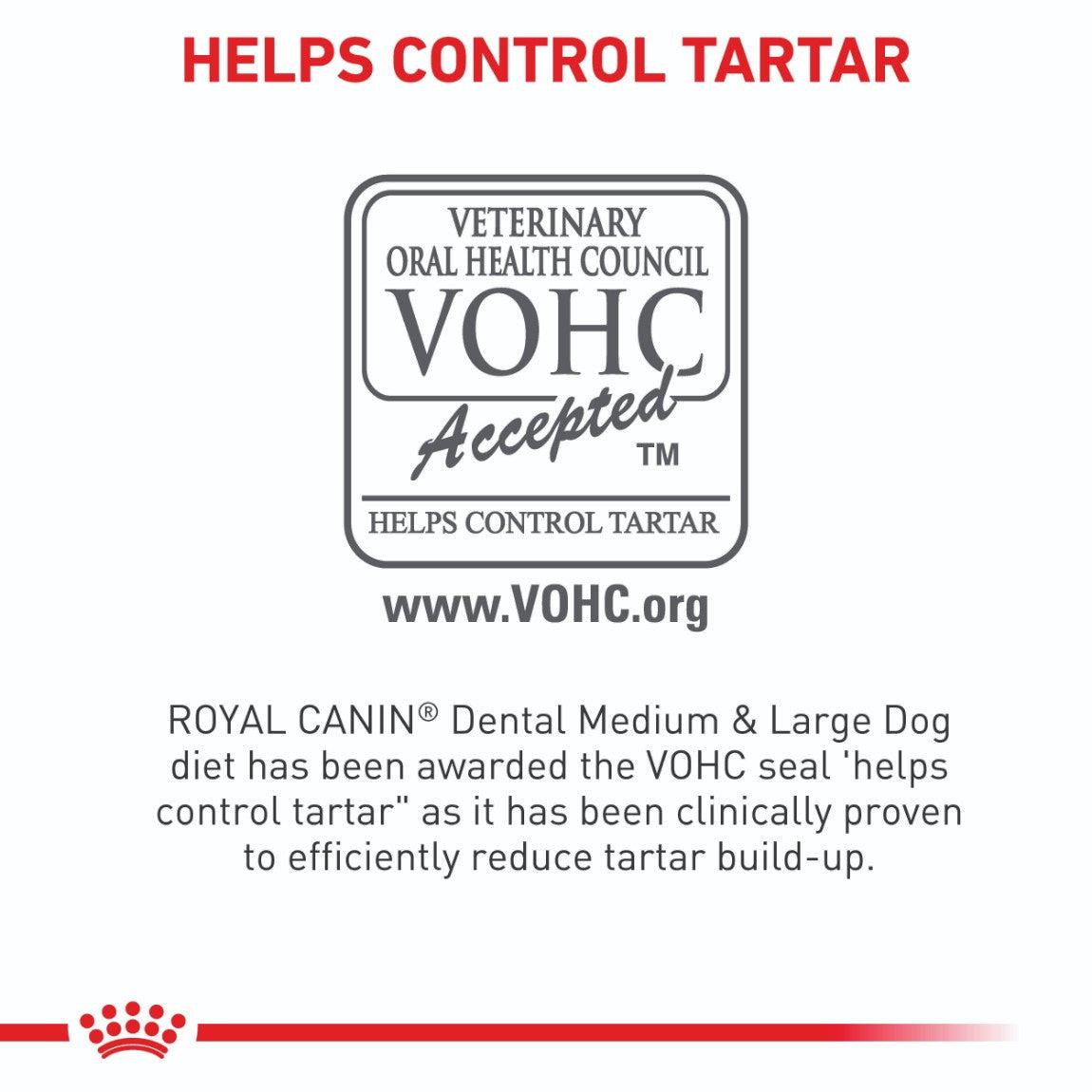 Royal Canin Veterinary Medium & Large Breed Dental Dry Dog Food
