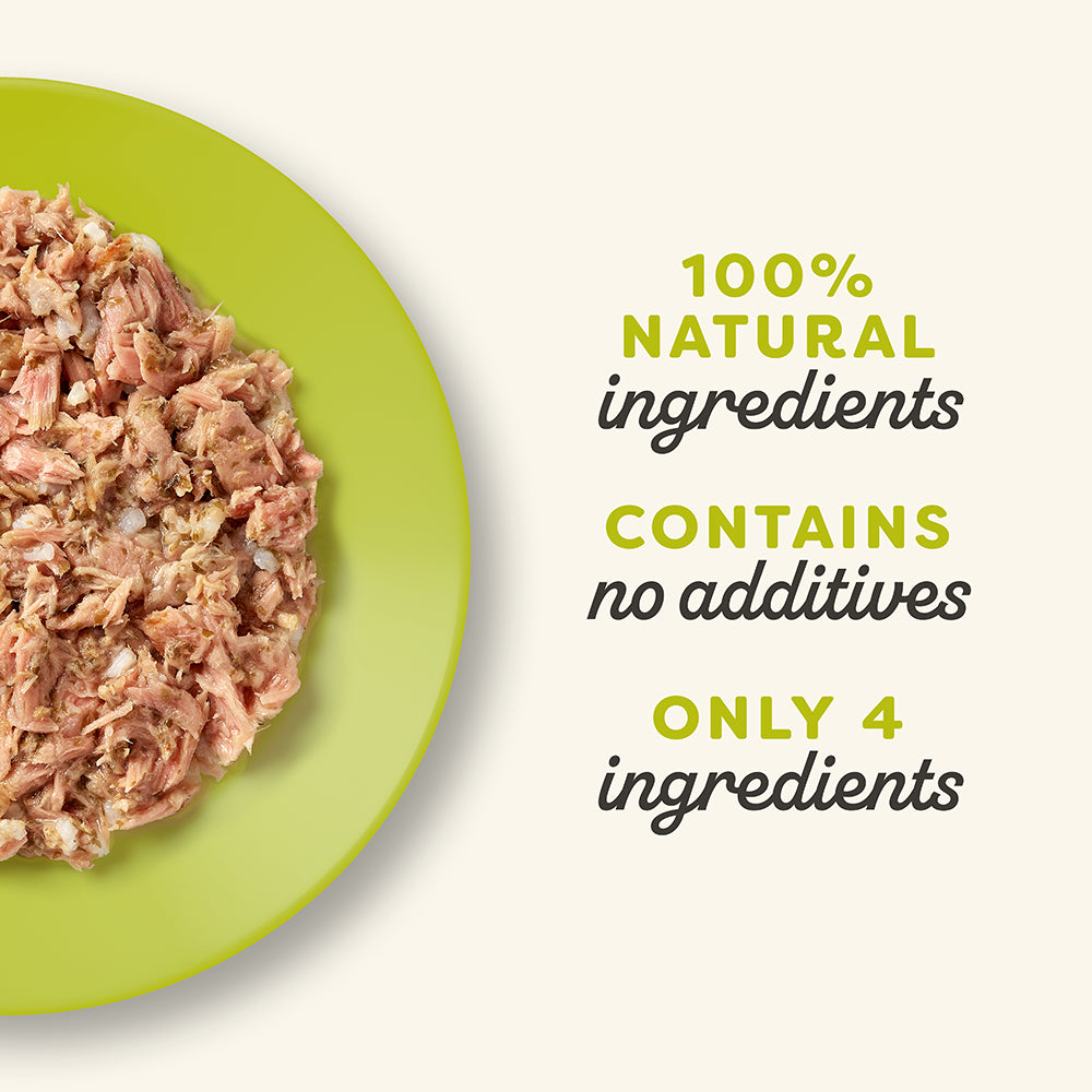 Applaws Natural Tuna Fillet with Seaweed in Broth Wet Cat Food Can
