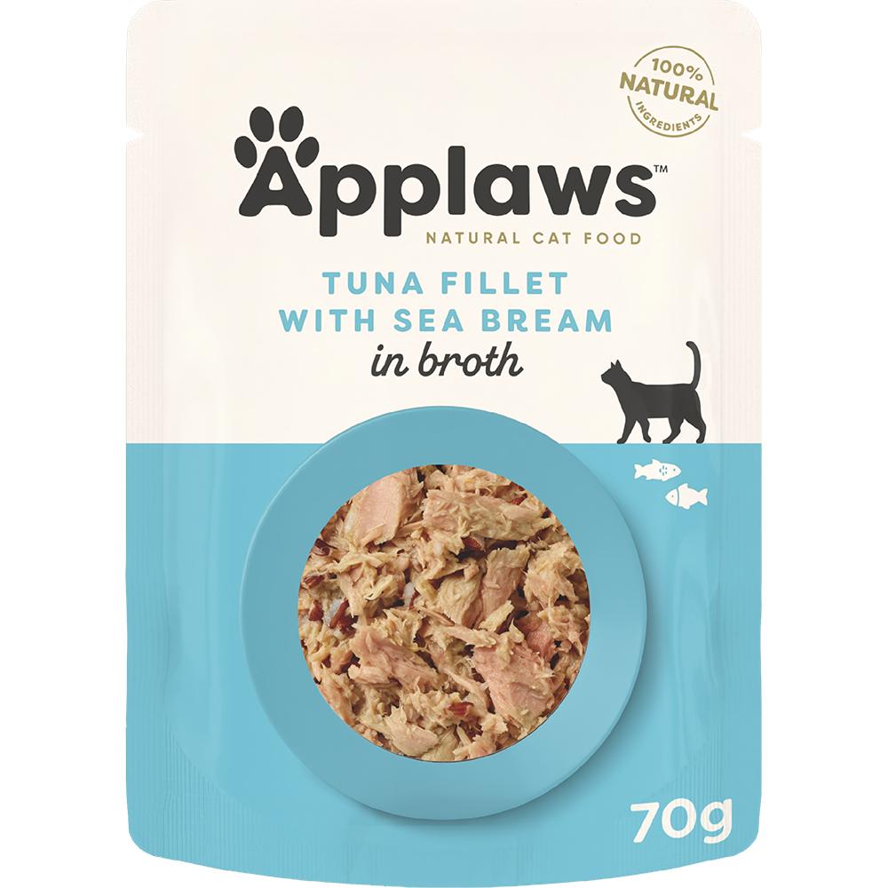 Applaws Tuna & Sea Bream Pouch Wet Cat Food