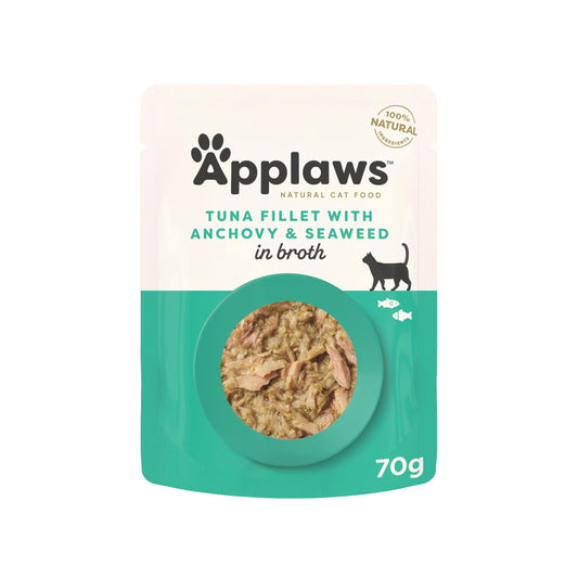Applaws Tuna & Anchovy Pouch Wet Cat Food
