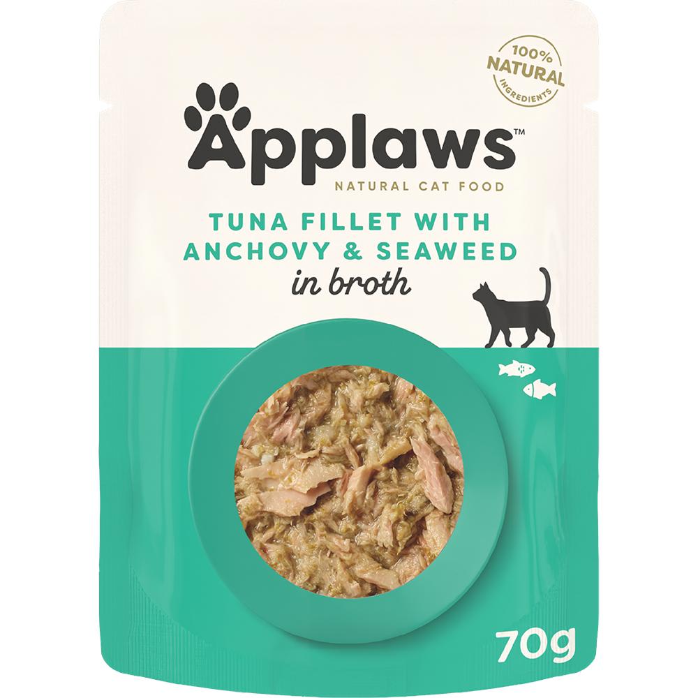 Applaws Tuna & Anchovy Pouch Wet Cat Food