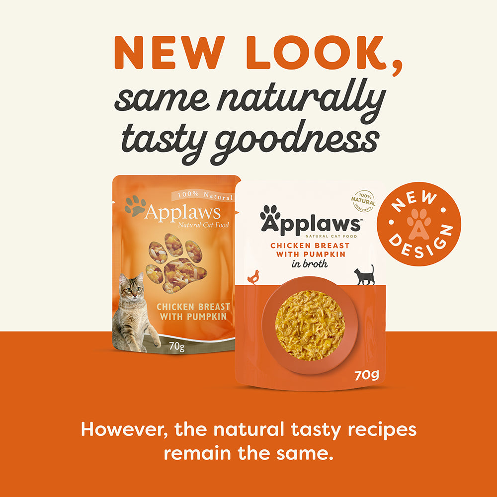 Applaws Chicken & Pumpkin Pouch Wet Cat Food