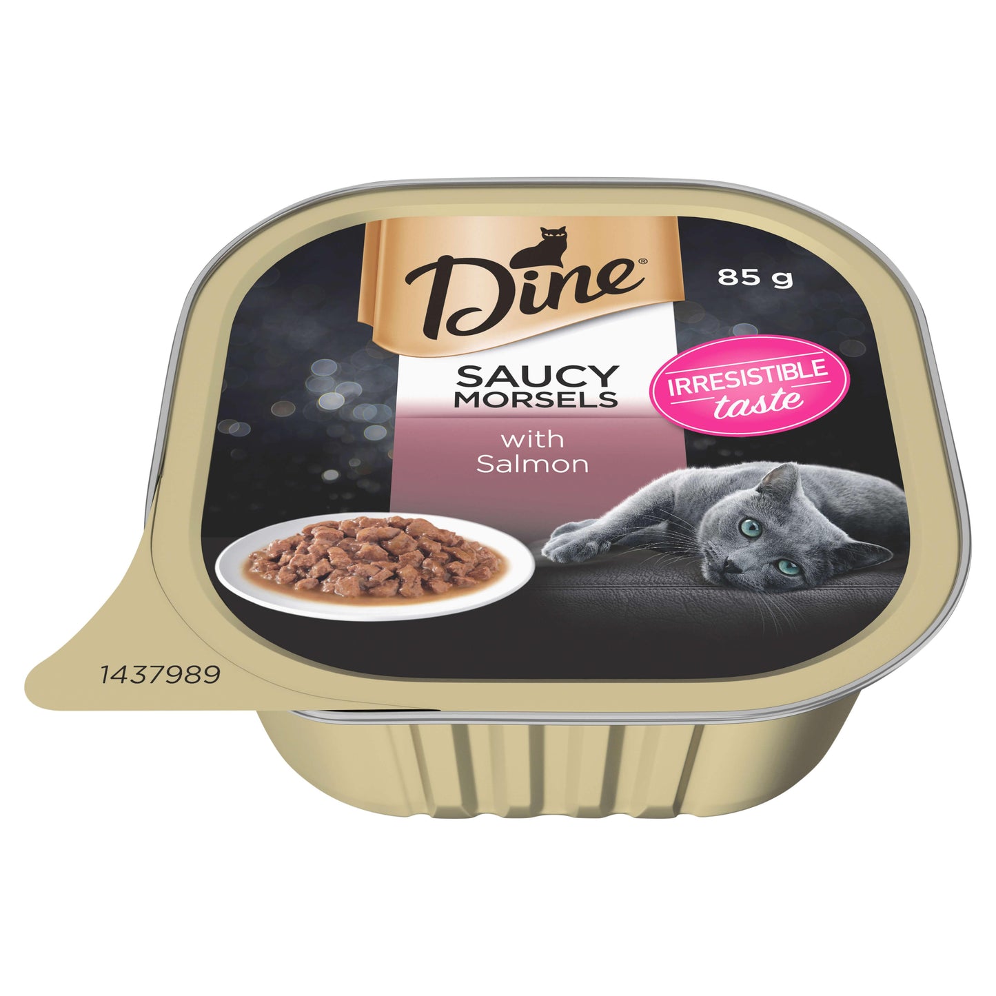 Dine Daily Variety Saucy Morsels & Salmon Wet Cat Food