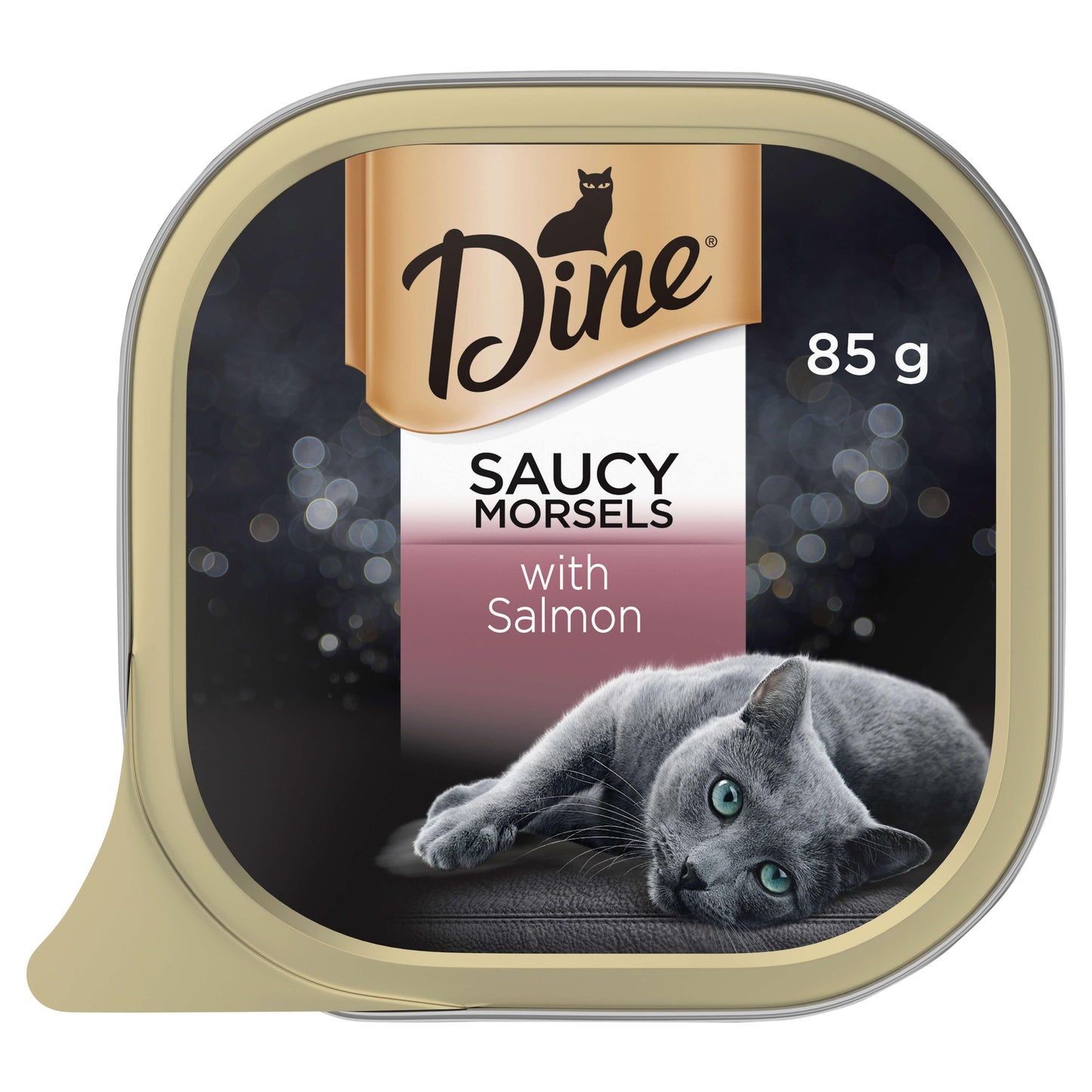 Dine Daily Variety Saucy Morsels & Salmon Wet Cat Food