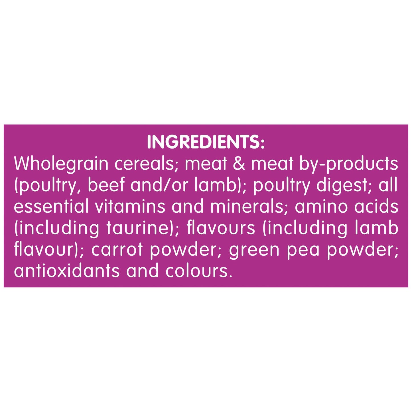 Whiskas Adult 1 Plus Year Beef & Lamb Dry Cat Food