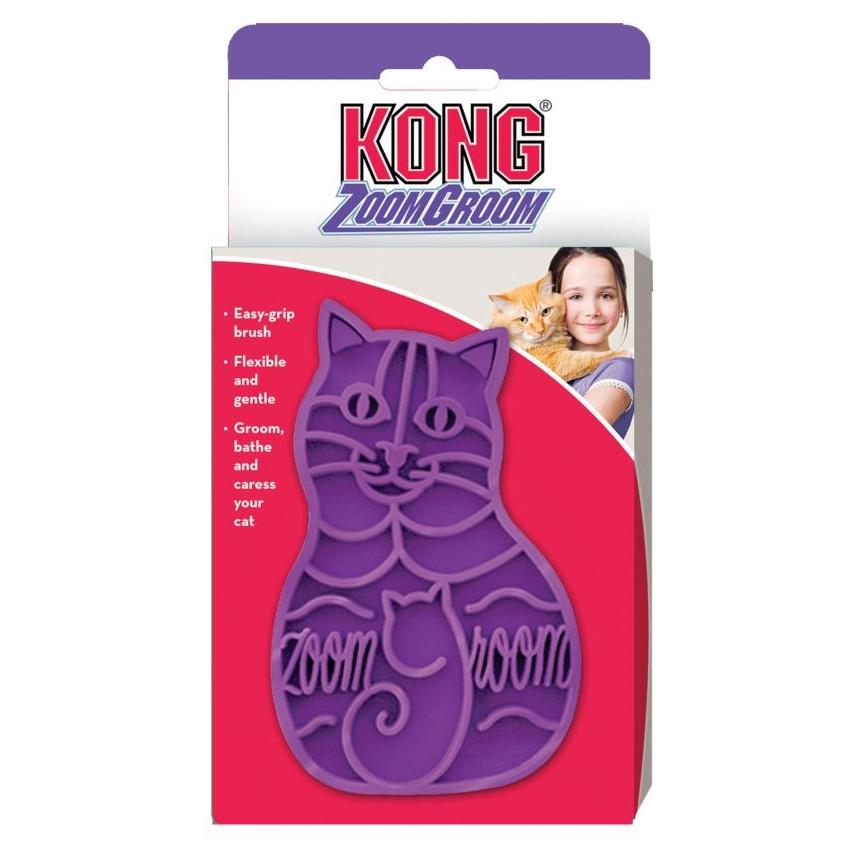 KONG ZoomGroom Cat Brush