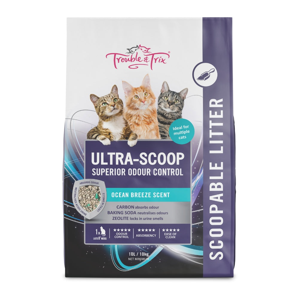 Trouble N Trix Ultra Scoop Clumping Cat Litter