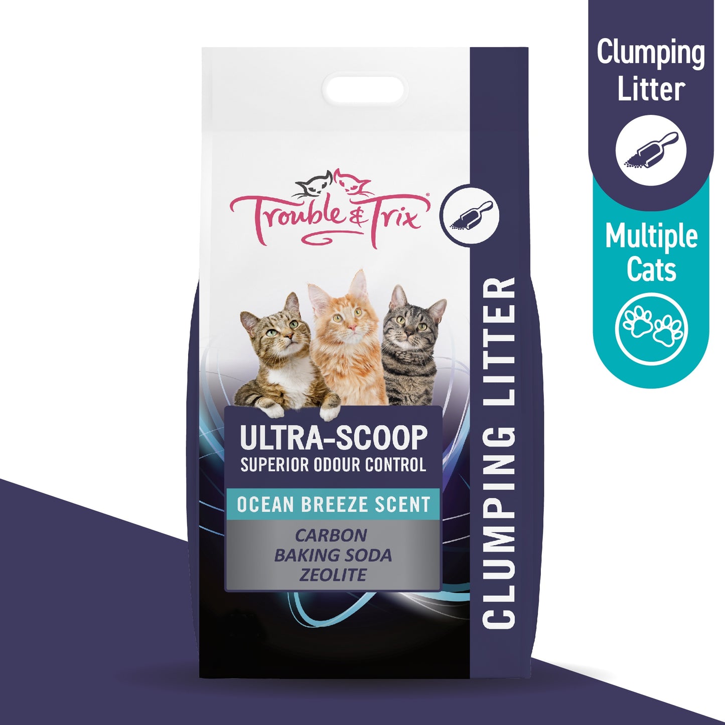 Trouble N Trix Ultra Scoop Clumping Cat Litter