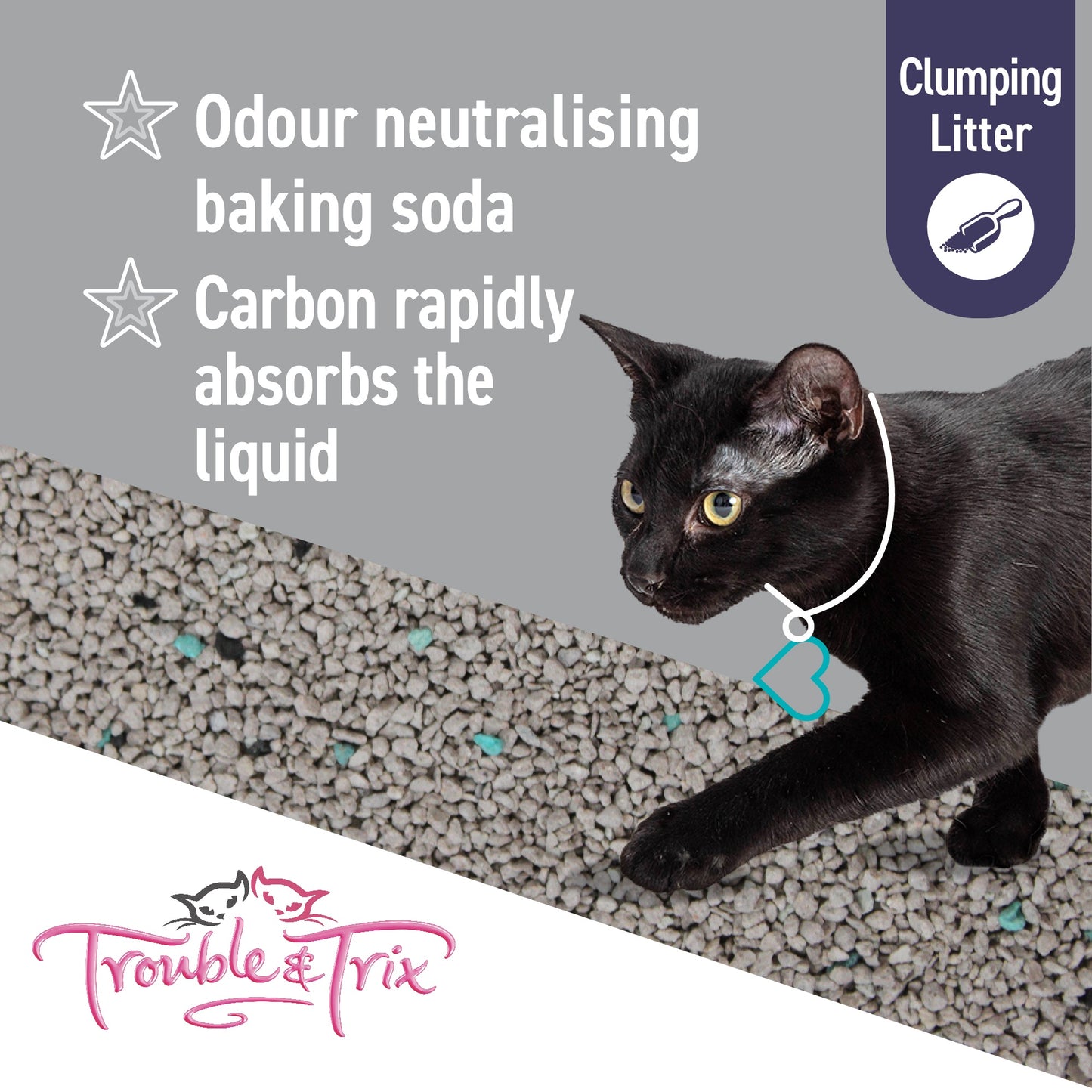 Trouble N Trix Ultra Scoop Clumping Cat Litter