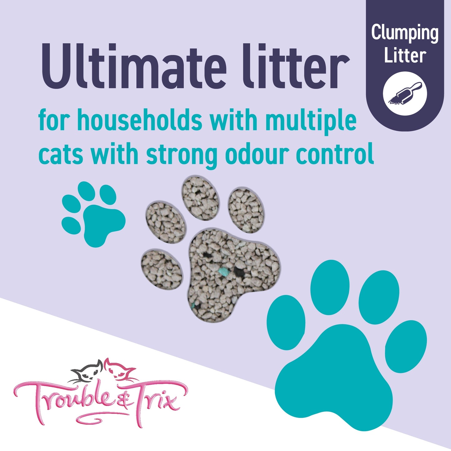 Trouble N Trix Ultra Scoop Clumping Cat Litter