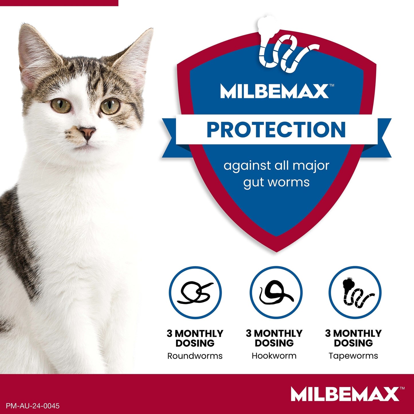 Milbemax Allwormer >2kg Cat